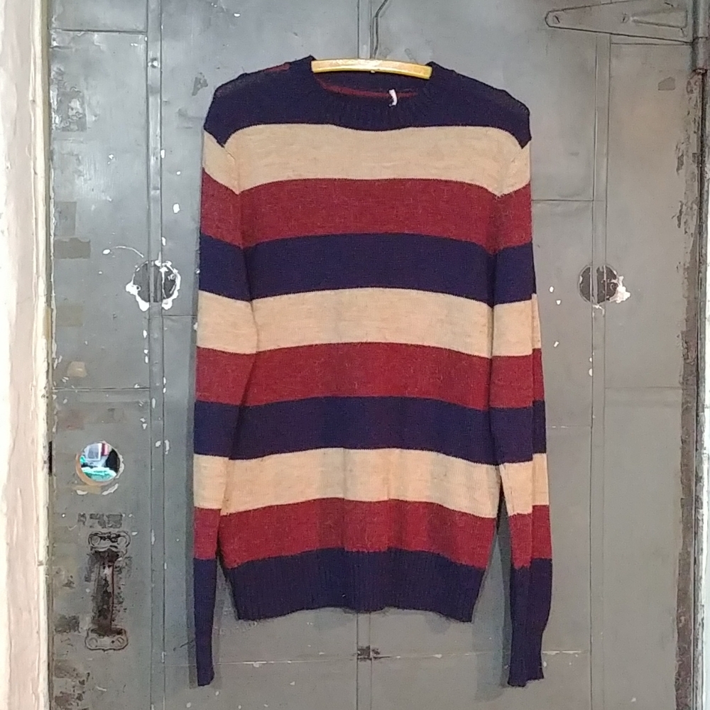 Vintage Oversize Stripey Sweater - Picture 4 of 4
